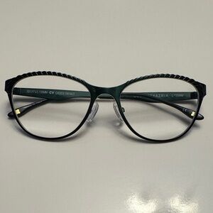BCBGMaxAzria Women's Emerald Cat Eye Glasses. Made in Italy🇮🇹